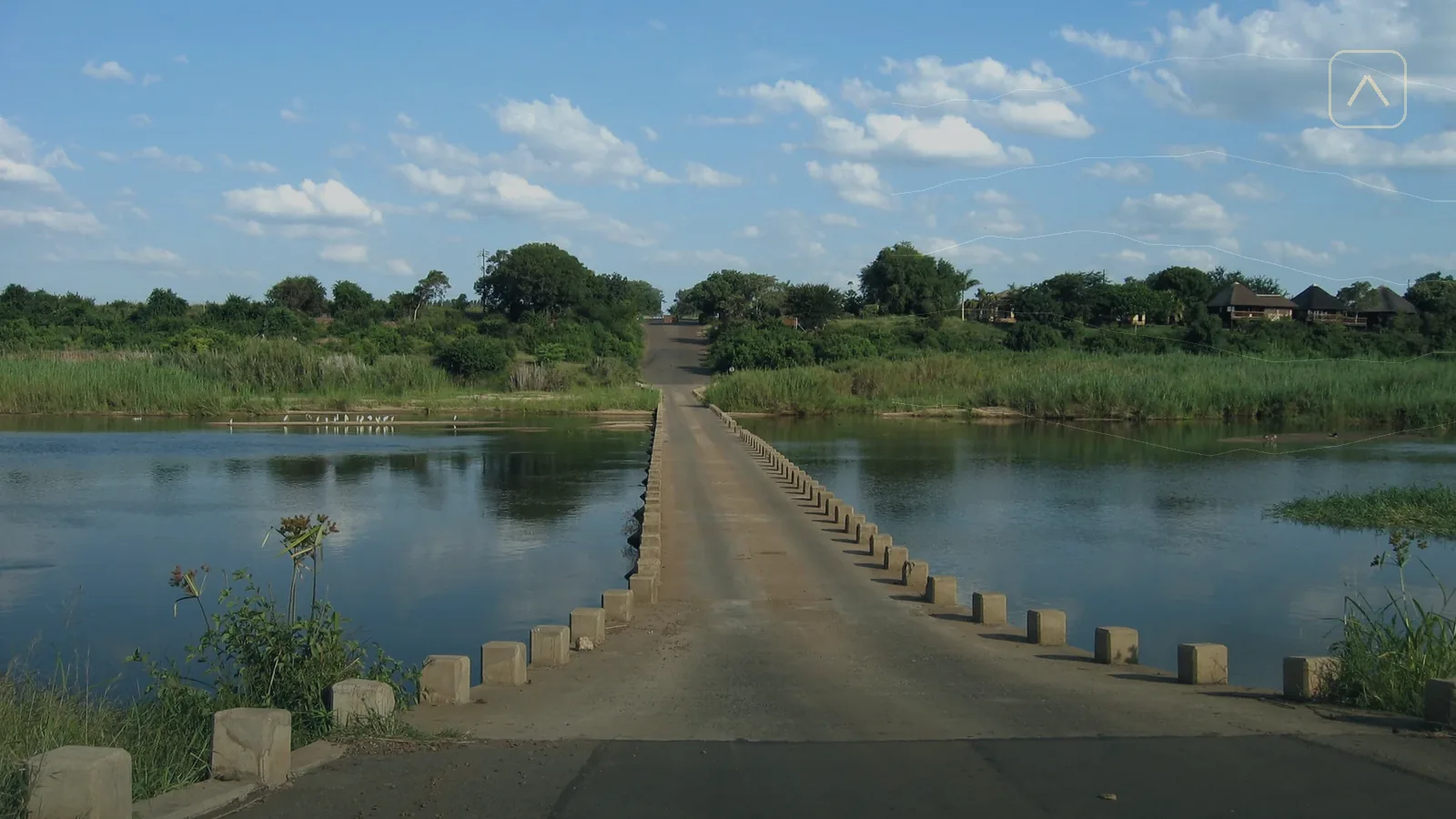Sabie River landscape near Lower Sabie in southern Kruger National Park
