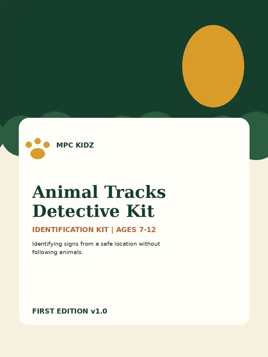 Animal Tracks Detective Kit cover