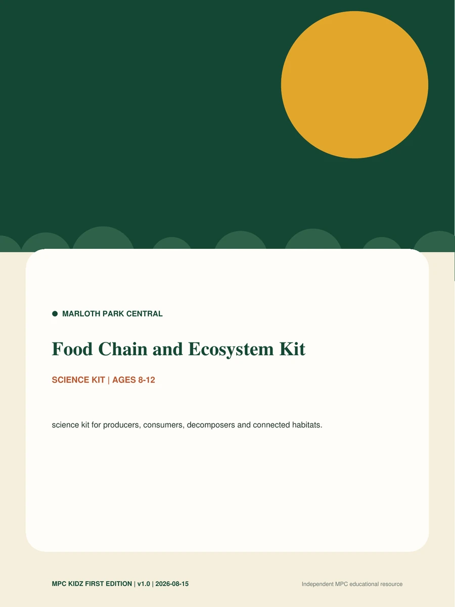 Food Chain and Ecosystem Kit cover