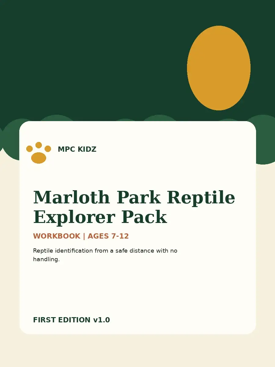 Marloth Park Reptile Visitor Planning Guide activity cover