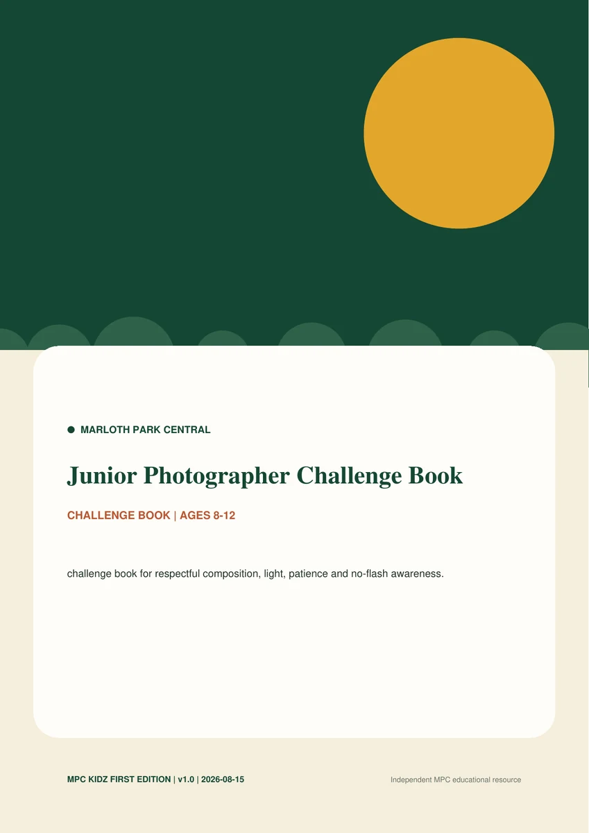 Junior Photographer Challenge Book preview 1