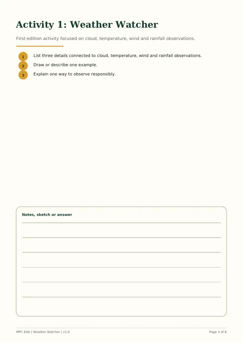 Weather Watcher Bushveld Journal preview 2