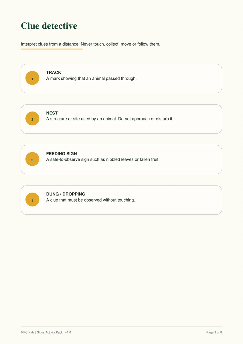 Who Left This Behind? Activity Pack preview 2